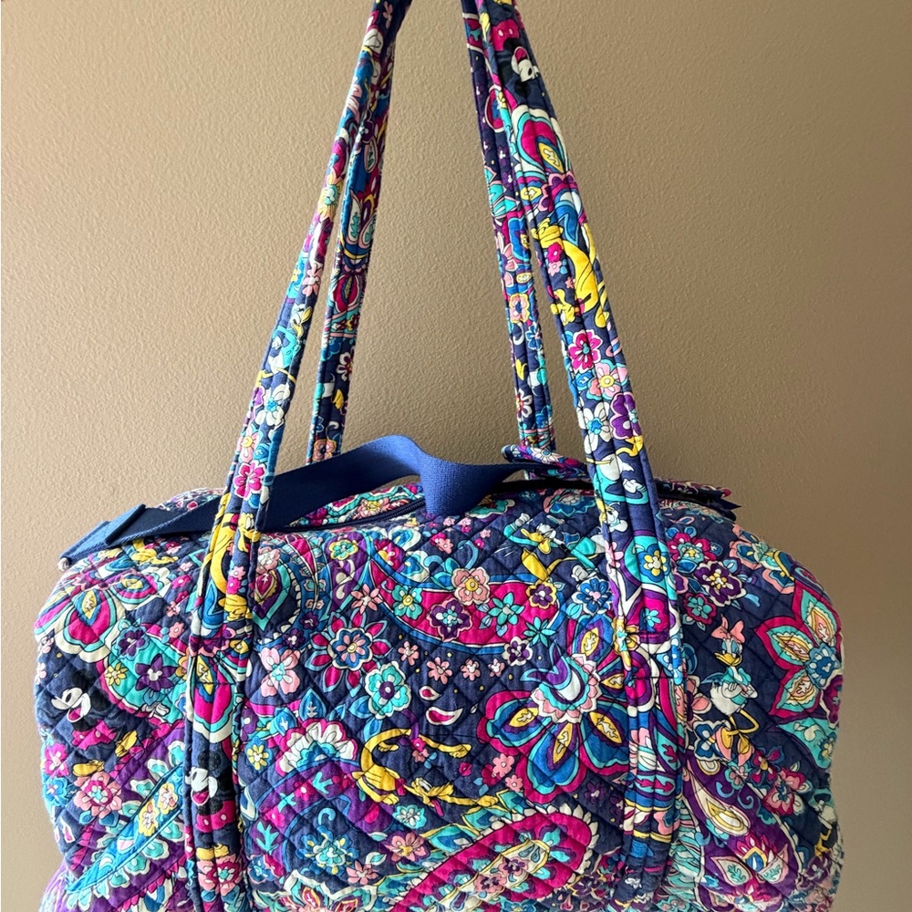 Vera Bradley sensational six Disney duffle bag